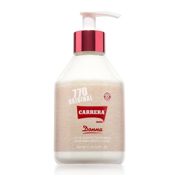 Carrera Jeans 770 Original Perfumed Body Lotion for Women, Moisturize Skin, 10.14 Fl Oz (Pack of 1)