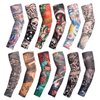 HOVEOX 12 Pcs Temporary Tattoo Arm Sleeves Temporary Tattoo Sleeves Fake Temporary Tattoo Arm Sleeves Halloween Tattoo Sleeves for Men Women (Pattern-2)