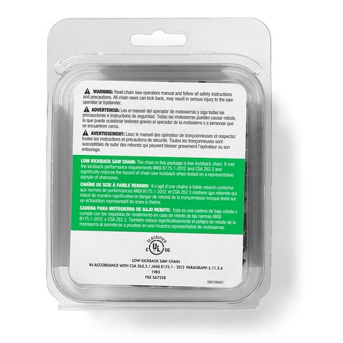 Husqvarna H-80 Chainsaw Chain, 18 inch, Orange/Gray