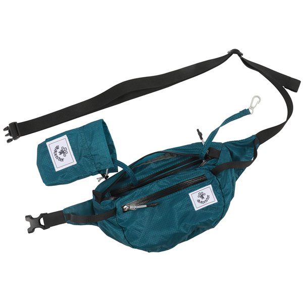 4Monster Hiking Waist Packs Portable,Water Resistant Fanny Pack Bags Lightweight with Adjustable Strap for Outdoor, Workout,Running,Hiking,Traveling,Biking,Camping and Fishing (Blue, 2L)