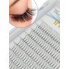 Premade Fans Eyelash Extensions 3D 4D 5D 6D 7D 8D Thickness 0.07 C/D Curl Natural Eyelashes Short Stem Russian Volume Fans Lash Extensions Supplies (15mm, 3D-0.07-C)