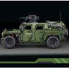 General Jim's Warrior Off Road Vehicle 1:8 Model MOC Modular Building Block 3175 Piece Military Style Vehicle Great for Adults and Teens.
