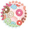 Donut Time Theme Party Napkins, 40PCS Donut Time Napkins Disposable, Donut Time Party Supplies Birthday Decorations, Donut Party Dinner Paper Napkins for Wedding, Theme Party, Birthday, 6.7 Inch