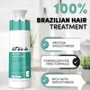 Transform with Let Me Be Hair Keratin Treatment: Brazilian Protein Smoothing, Moisturizing, Frizz-Free, & Intensive Shine in a Single Step. Effective 500ml/16.91oz for Straight, Lustrous Hair.