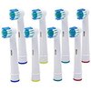 Generic Braun Electric Toothbrush Replacement Brush Heads - 8 Pack - Highest Quality Generic
