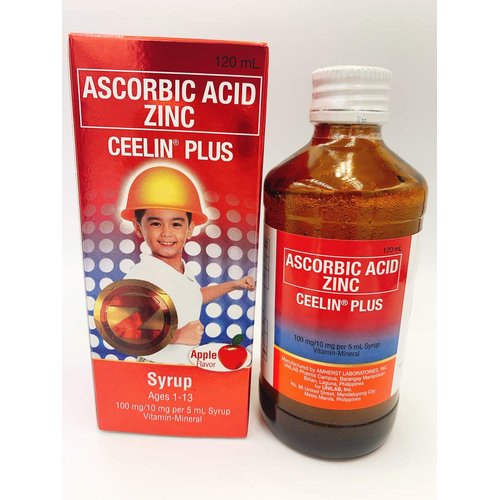 Ceelin Plus Syrup Ascorbic Acid w/Zinc 120ml