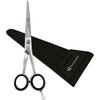 Ruvanti Professional Hair Cutting Scissors - Barber Shears for Salon and Home Use - Sharp Durable Razor Edge Tijeras De Peluqueria Profesional - Comfortable Grip Handles with Case.