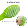 Foot Stone Brush Exfoliating Brush Shower Foot Srubber with Pumice（1 Green）