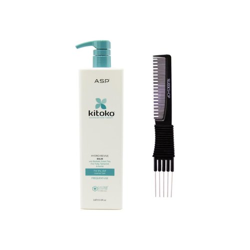 yper Asp Kitoko Hydro-Revive Balm (33.8 oz) with Teasing Comb Pack 1