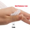 Silicone Tube 1/8"(3mm) ID x 3/16"(5mm) OD Clear Flexible Silicone Rubber Tubing Water Air Hose Pipe Transparent (3.3ft / 1m；3 x 5mm)