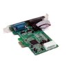 StarTech.com 2-port PCI Express RS232 Serial Adapter Card - PCIe RS232 Serial Host Controller Card - PCIe to Dual Serial DB9 Card - 16550 UART - Expansion Card - Windows & Linux (PEX2S553)
