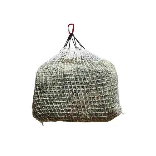 Freedom Feeder Mesh Net Full Day Slow Horse Feeder — Designed to Hold 30 lbs/4 Flakes of Hay and Feed Horse All Day — Reduces Horse Feeding Anxiety and Behavioral Issues