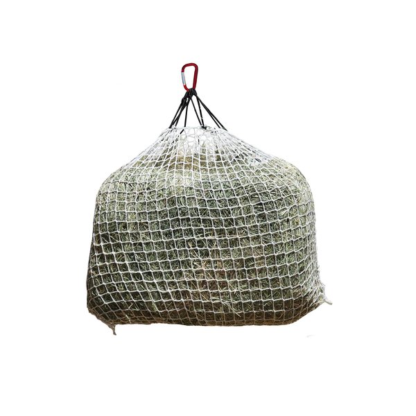 Freedom Feeder Mesh Net Full Day Slow Horse Feeder — Designed to Hold 30 lbs/4 Flakes of Hay and Feed Horse All Day — Reduces Horse Feeding Anxiety and Behavioral Issues