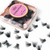 144Pcs Loose Cluster Lashes C Curl 14mm Lash Clusters DIY Eyelash Extensions Mega Volume Individual Lashes Eyelash Clusters Extensions