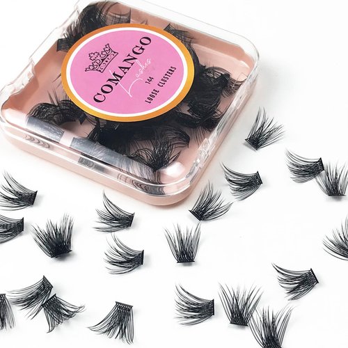 144Pcs Loose Cluster Lashes C Curl 14mm Lash Clusters DIY Eyelash Extensions Mega Volume Individual Lashes Eyelash Clusters Extensions
