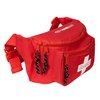 PrimaCare KB-8004 First Aid Empty Fanny Pack for Emergency Equipment Set, 8" x 2" x 6", Red