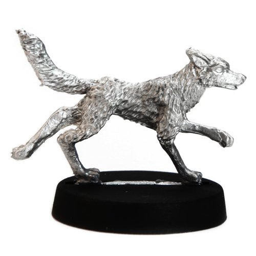 Stonehaven Stray Dog Miniature Figure (for 28mm Scale Table Top War Games) - Made in USA