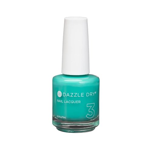 Dazzle Dry Nail Lacquer (Step 3) - Palm Springs - A mid-century modern deep seafoam green. Semi-sheer, cream. (0.5 fl oz)