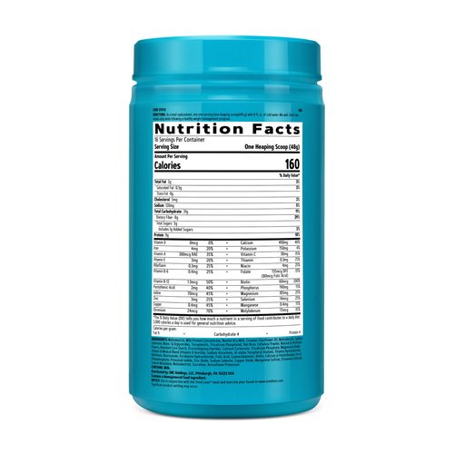 GNC Total Lean Shake 25 Protein Powder | Protein Meal Replacement with Fiber | Fuels Metabolism and Supports Lean Muscle | Vanilla Bean | 16 Servings