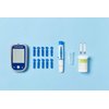 Medline EvenCare G2 Blood Glucose Monitor Starter Kit, Diabetic Care, 6 Sec Results, Meter, General Purpose Lancing Device & Lancets, Test Strips, Batteries, Guide, Carrying Case, Logbook, Voice Guidance
