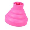 Generic Hair Dryer Diffuser, Portable Diffuser Hair Dryer Attachment, Foldable Blow Dryer Attachments for Curly Hair, Fits 4-5cm Nozzle Diameter of the Hair Dryer (Pink)