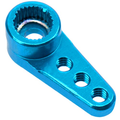 Vgoohobby Front Steering Link Rod Servo Link Linkages with 28T Servo Arm Compatible with WLtoys 1/28 K969 K979 K989 K999 P929 P939 Mini-Q Mini-Z RC Car (Blue)