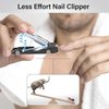 2024 Upgrade Nail Clippers with Catcher - Cool Car Model No Splash Toenail Clippers, Self Collecting Fingernail & Toe Nail Clipper for Thick Nails, Sharp Blade Birthday Gifts for Men