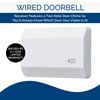 Broan-NuTone LA11WH Door Chime, White Textured