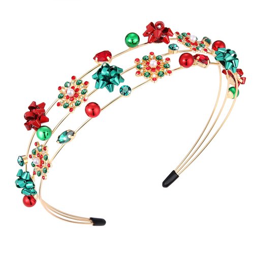 Christmas Headbands for Women Snowflake Hairband Snowflake Tiara Hair Hoop Headpiece Accessories ...
