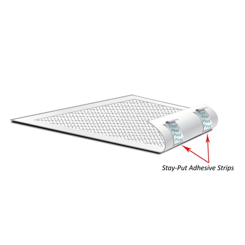 DryFur Super Absorbent Pet Carrier Travel Pads (XL - 24in x 35in) 4 Pack