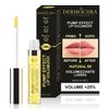 DERMOCURA Lip Volumizer Chili Lip Plumper 5 Times More Powerful Transparent Plumping Lip Gloss Immediate and Long-Lasting Plumping Effect MADE IN ITALY