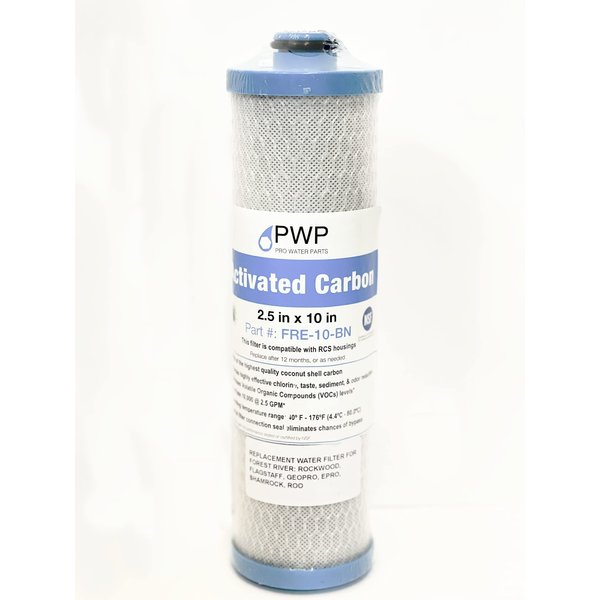 Water Filter Replacement FRE-10-BN Direct Replacement for Rockwood, Flagstaff, GeoPro, EPro, Roo, Shamrock Genuine OEM Part KW1 Filter