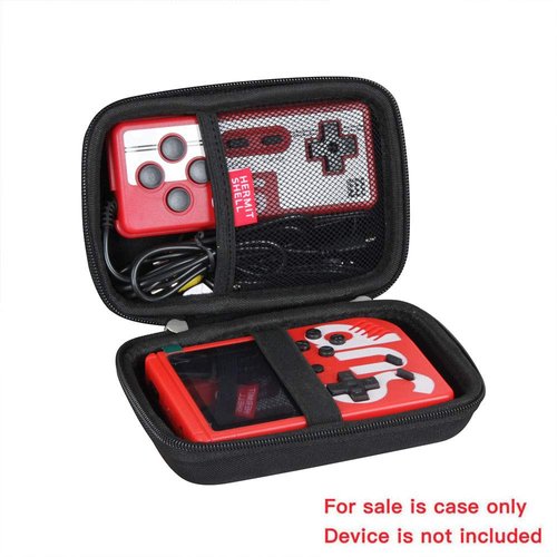 Hermitshell Hard Travel Case for Trovono/JAFATOY/GAMPLAE/Anyando/HIJJJPS Classical FC Games Handheld Game Machine Retro Mini Game Player (Not Include The Handheld Game Console ) (Black)