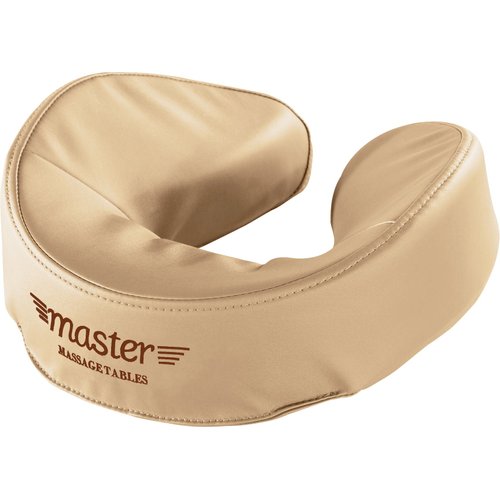 Master Massage Patented Ultra Plush Memory Foam Face Cushion Pillow Headrest Cream, Beige