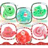 6 Pack Christmas Slime Kit, with 2 Butter Slime and 2 Cloud Slime and 2 Jelly Cube Crunchy Slime, Soft & Stretchy, Birthday Gifts for Kids, Christmas Party Favors for Girls and Boys