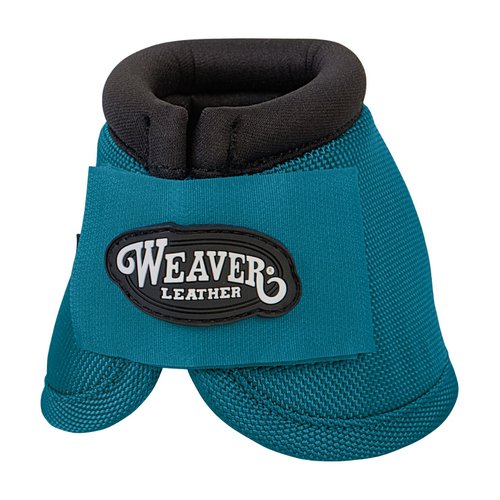 Weaver Leather Ballistic No-Turn Bell Boots , Turquoise , Medium