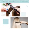 2 Pcs Small Round Hair Brush Mini Round Wood Brush Roller Quiff Hair Combs Nylon Bristles Hair Brushes Salon Hairdressing Brushes for Blow Drying Curly Hair Styling Bangs Lifting Beard Care, 2 Styles
