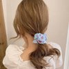 12 Pcs Strawberry Hair Scrunchies Cute Printing Elastic Hair Bands Hair Ties Scrunchy Ponytail Holder Hair Accessories for Women Girls