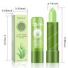 BINGBRUSH Color Changing Lipstick Queen,Long Lasting Lip Care Nutritious Lip Balm Moisturizer Magic PH Temperature Change Lip Gloss Makeup Set for Women (Aloe Vera, 3 Count (Pack of 1))