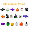 Jofan 36 PCS Halloween Mochi Squishy Toys Squishies Halloween Toys for Kids Girls Boys Halloween Party Favors Halloween Treat Bags Gifts
