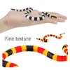 Atralo Service Snake Figures Wild Life Jungle Animal Model Playsets 3 PCS Coral Snake Figurines Party Favors Toys for Boys Girls Kids Toddlers