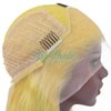 Aprilhair Pre-plucked Grey Bob Lace Front Wigs Straight Glueless 130% Density Short Cut Brazilian Virgin Human Hair With Baby Hair Full And Thick Free Part (10 Inch, Yellow color)