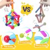 BEBOAN 68pcs Magnetic Building Blocks Stem Toy for Kids Toddlers Ages 3-5/4-8 Boys & Girls, Preschool Educational Learning Classroom Must Haves Magnet Sticks and Balls Toys Gift Set