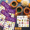 ViLeo Diwali Games Diwali Decoration Diwali Bingo for Adults Kids Diwali Party Games 24 Players Diwali Activities Diwali Bingo Cards for Family Activities Indian New Year Party Supplies Favors