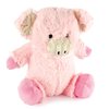 Giftable World 7 Inch Plush Pet Toy Cuddle Pig & Lamb with Squeaker Dog Chew Toy