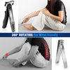 2024 German Nail Clippers for Men Women, 17mm Wide Jaw Straight Toenail Clippers for Thick Nails, Upgrade 360°Rotary Toe Nail Clippers for Seniors, Father's Day Gifts for Men Dad Sharp Nail Cutter
