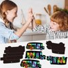 HOWAF 36 PCS School Bus Scratch Cards Gift, First Day of School Magic Bus Scratch Paper Art Kit DIY Back to School for Classroom Activity Art Project