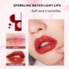 Fovcos Lip Tint Stain, Lip Glosses, Moisturizing Lip Stain, Lip Tint, Skin Tint, Lip-Plumping, Non-sticky, Long Lasting Lip Makeup (Apple)