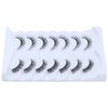 DSLONG 7 Pairs Cat Eye Lashes Natural Look 5-13MM Short False Eyelashes 3D Multi layered Invisible Eyelashes Strip For Small Eyes That Look Like Extensions (N1)