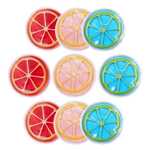 Reusable Gel Eye Pad, Cooling Eye Pads Reusable Small Ice Pack Under Eye Patches, Eye Hot Cold Treatment Pack for Redness, Pain Relief and Eye Relax (Watermelon)